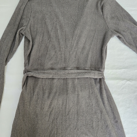 Mimi Chica Charcoal Ribbed Knit Top - Picture 6 of 10